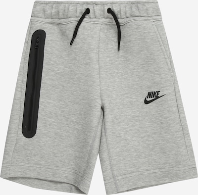 Nike Sportswear Housut 'Tech Fleece' värissä harmaa / musta, Tuotenäkymä