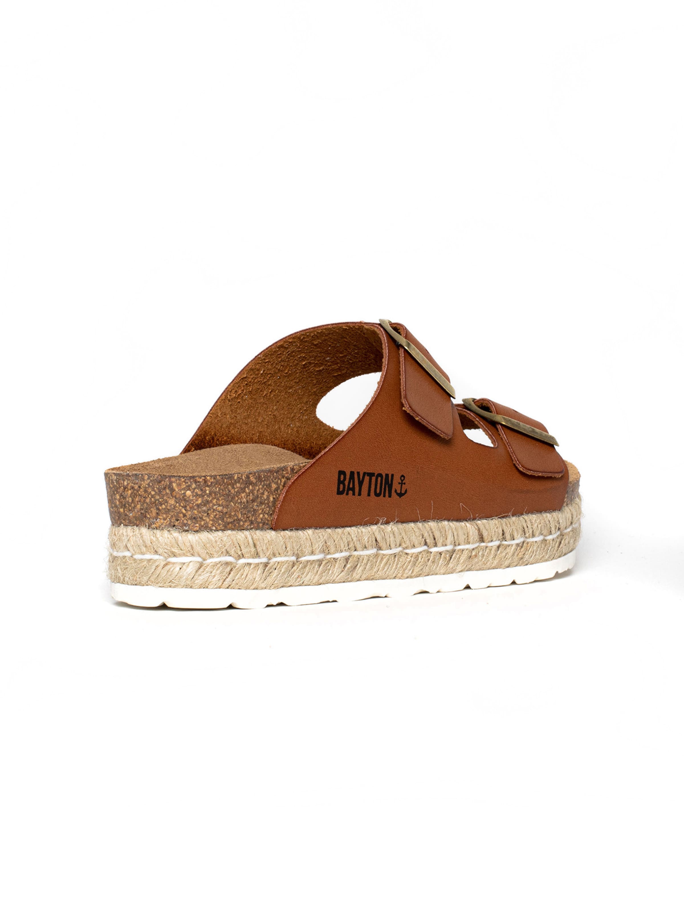 Bayton - Sapato aberto 'Alcee' em castanho