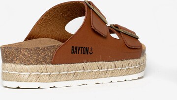 Bayton Pantolette 'Alcee' in Braun
