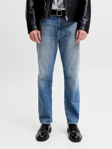 JACK & JONES Regular Дънки 'JJICHRIS JJICON' в синьо: отпред
