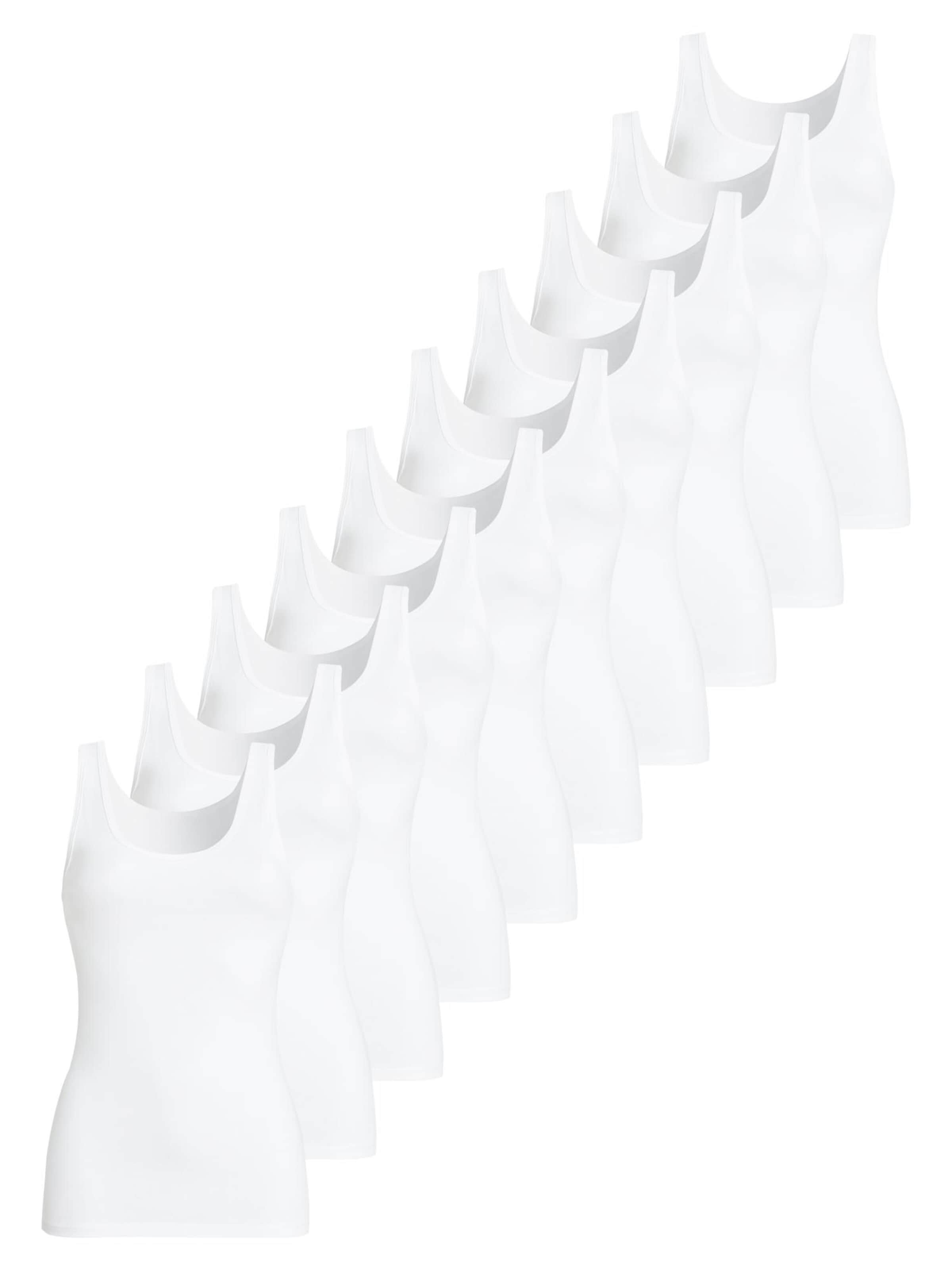 CON-TA Undershirt 'Basic' in White: front