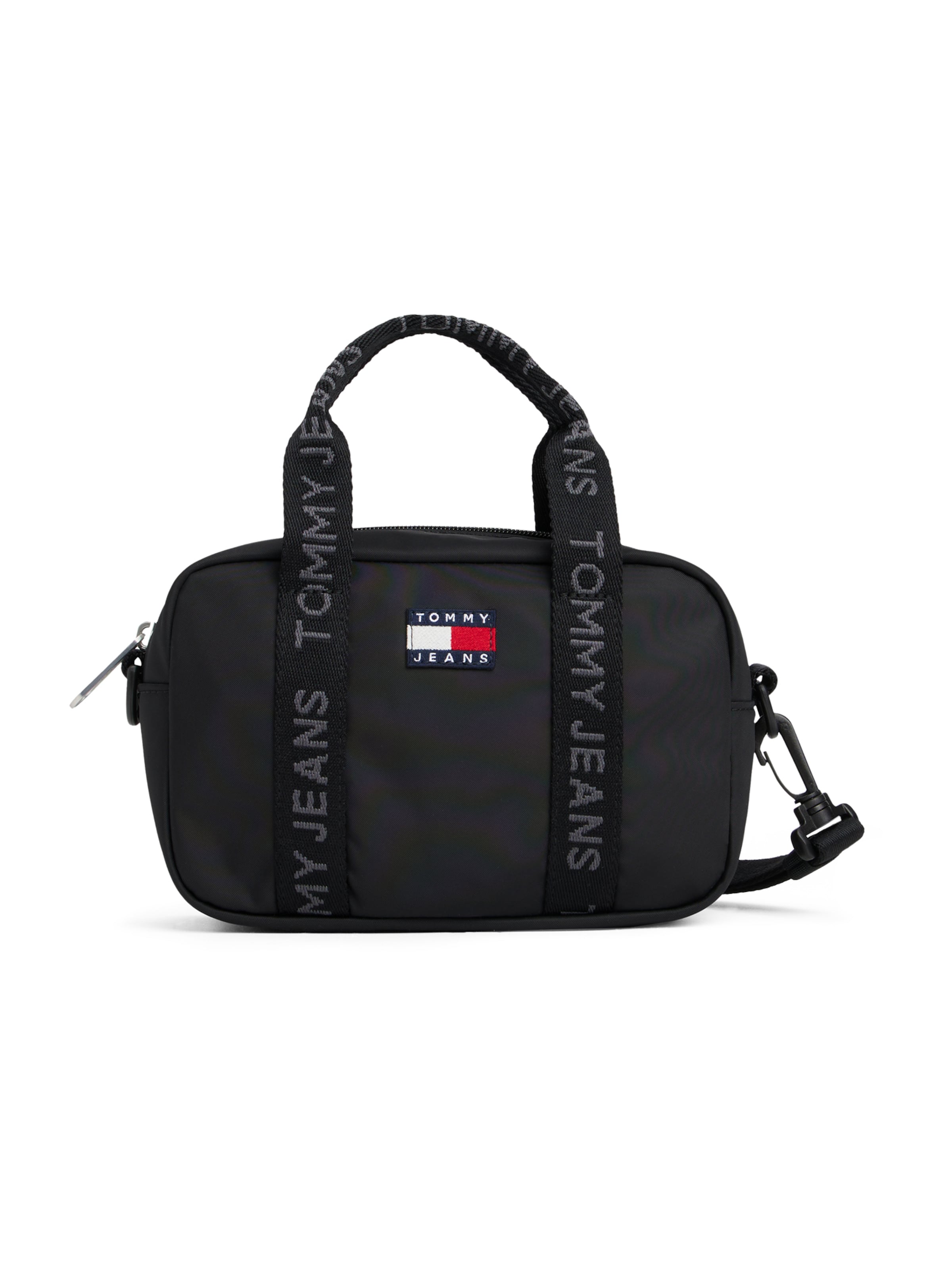 Tommy Jeans Kabelka 'ESS' – černá: přední strana