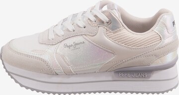 Pepe Jeans Sneaker ' Rusper Pearl' in Beige