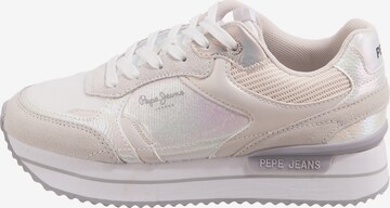 Pepe Jeans Trampki niskie ' Rusper Pearl' w kolorze beżowy