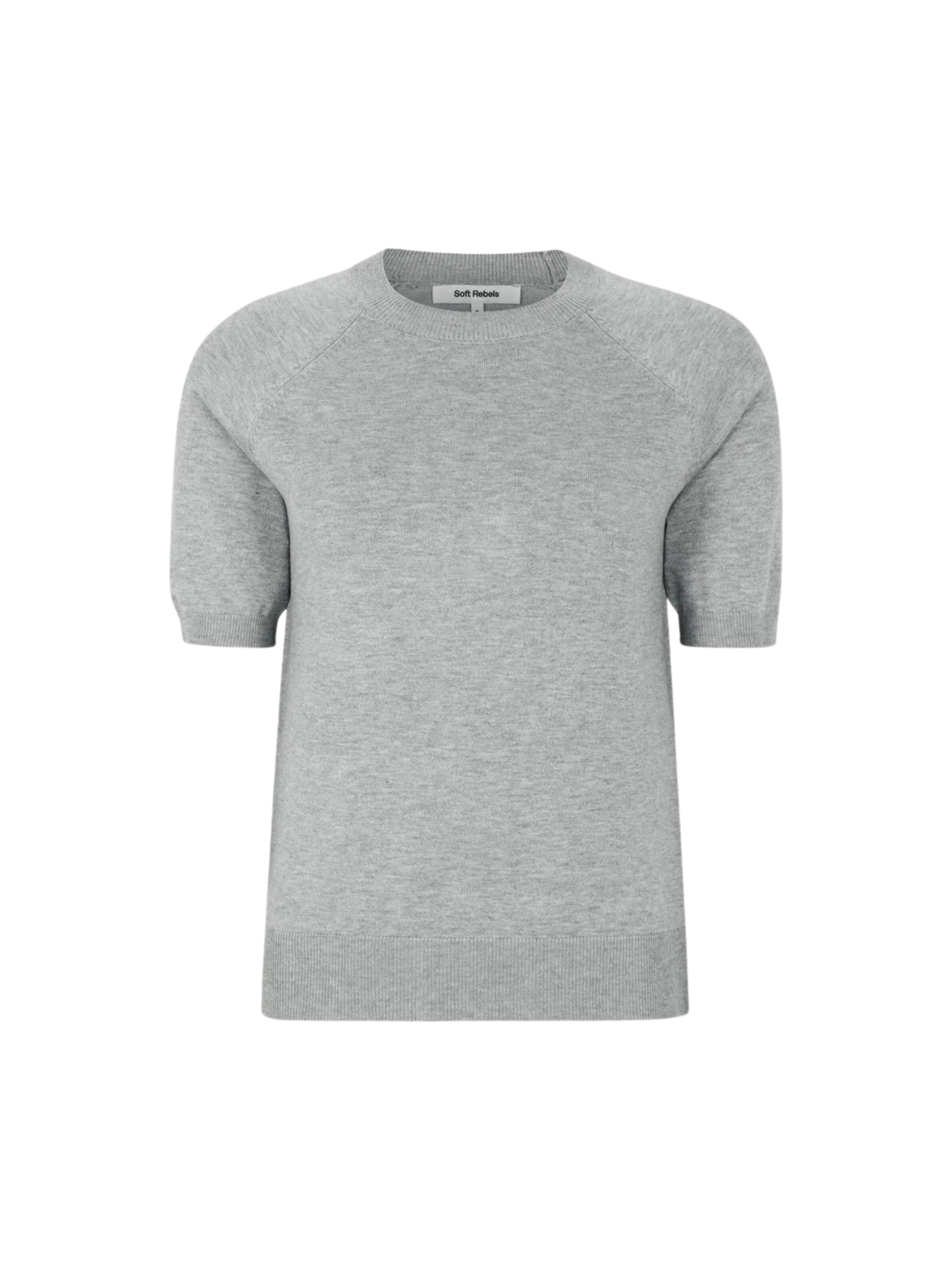 Soft Rebels Sweater 'SRMarla' in Grey: front