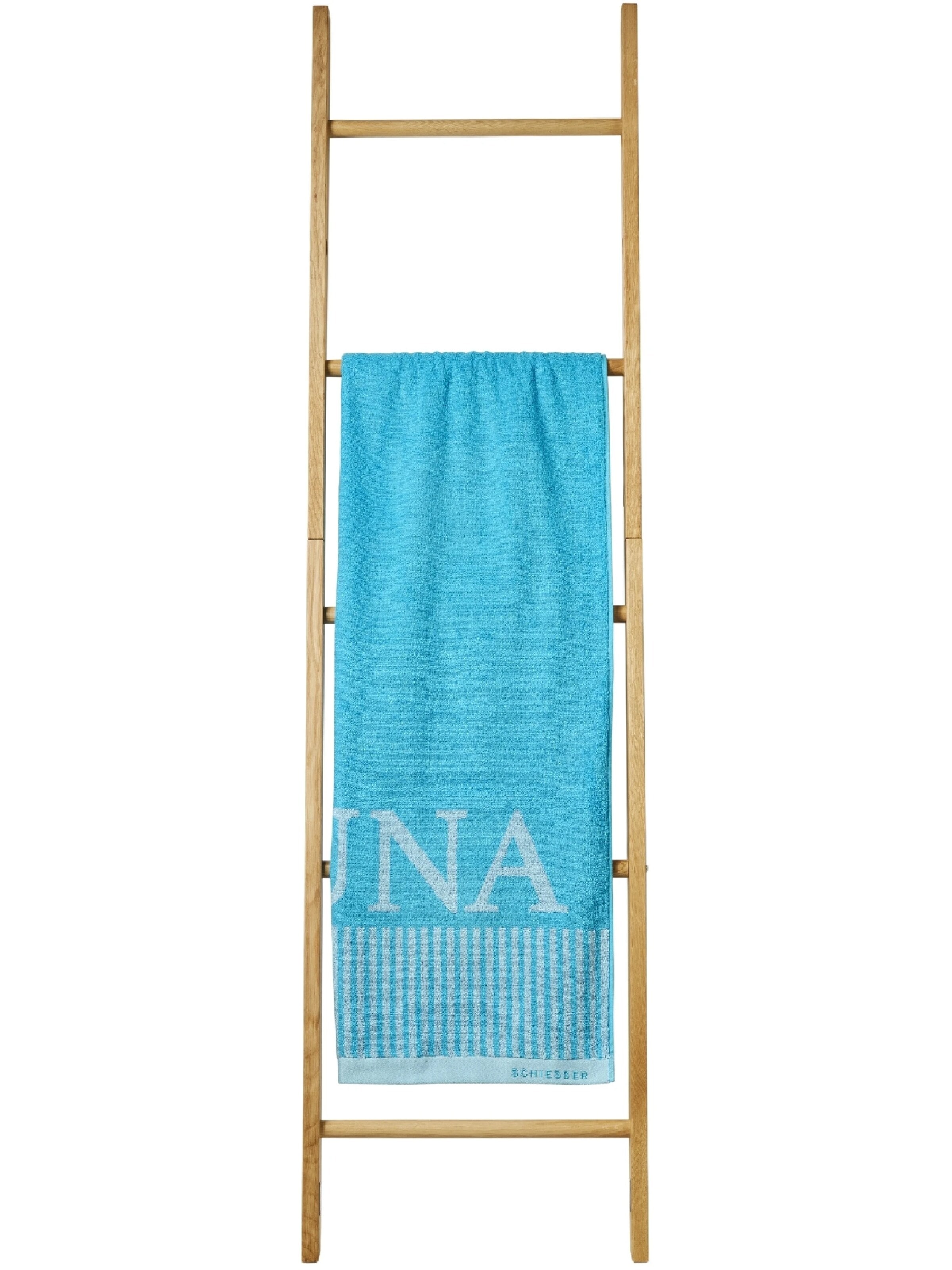 SCHIESSER Towel 'Rom' in Blue