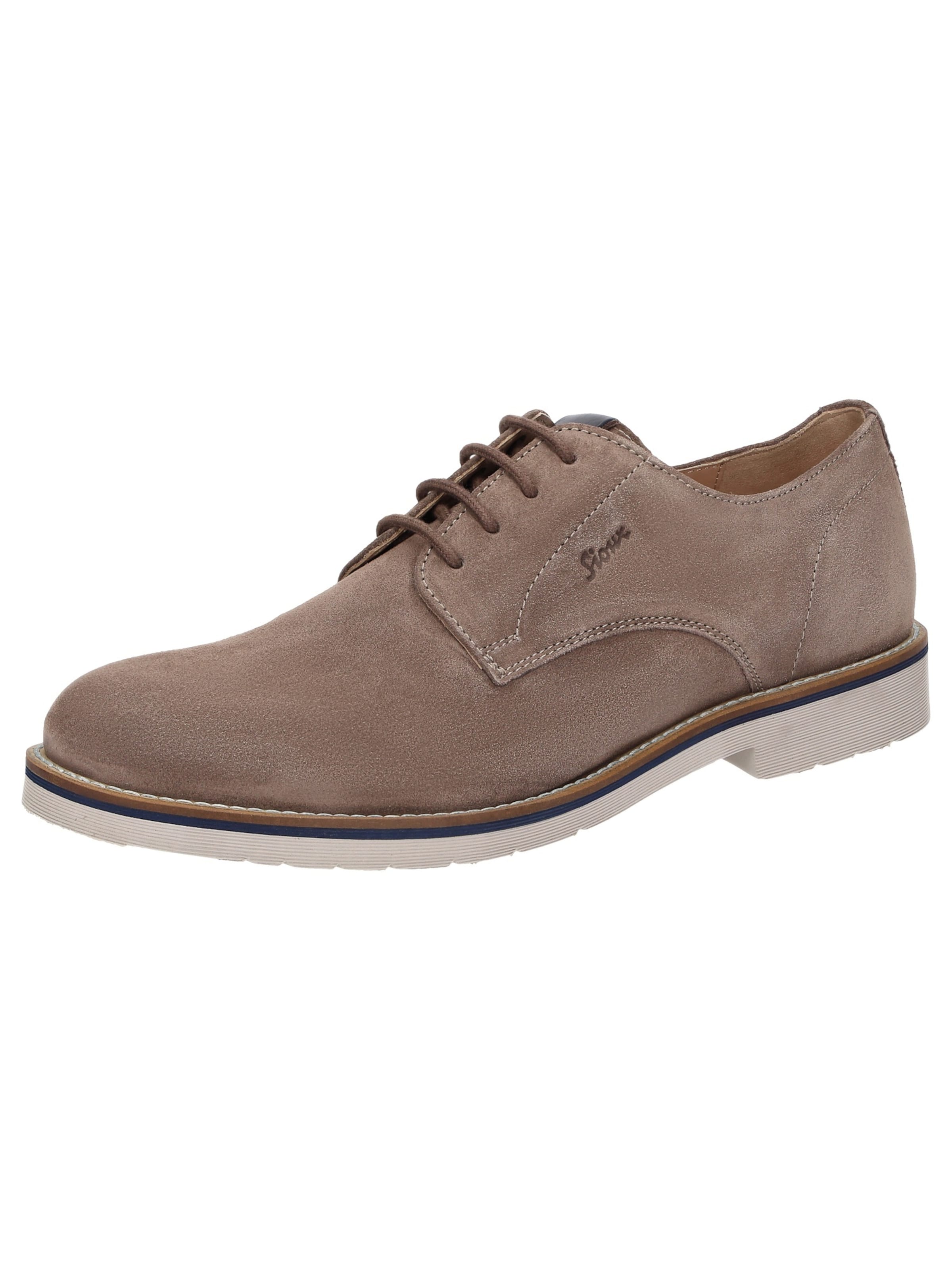 SIOUX Lace-up shoe 'Encanio-715' in Brown: front