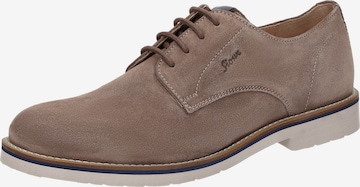 SIOUX Lace-up shoe 'Encanio-715' in Brown: front