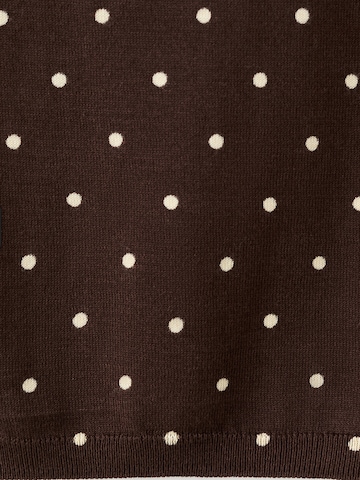 MANGO Sticktop 'SEVILLA' i brun