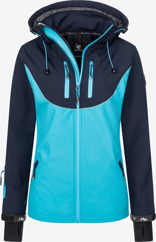 Rock Creek Outdoor Jacket in Blue: front