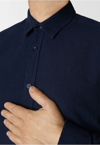 Clean Cut Copenhagen Regular fit Overhemd 'Luca' in Blauw