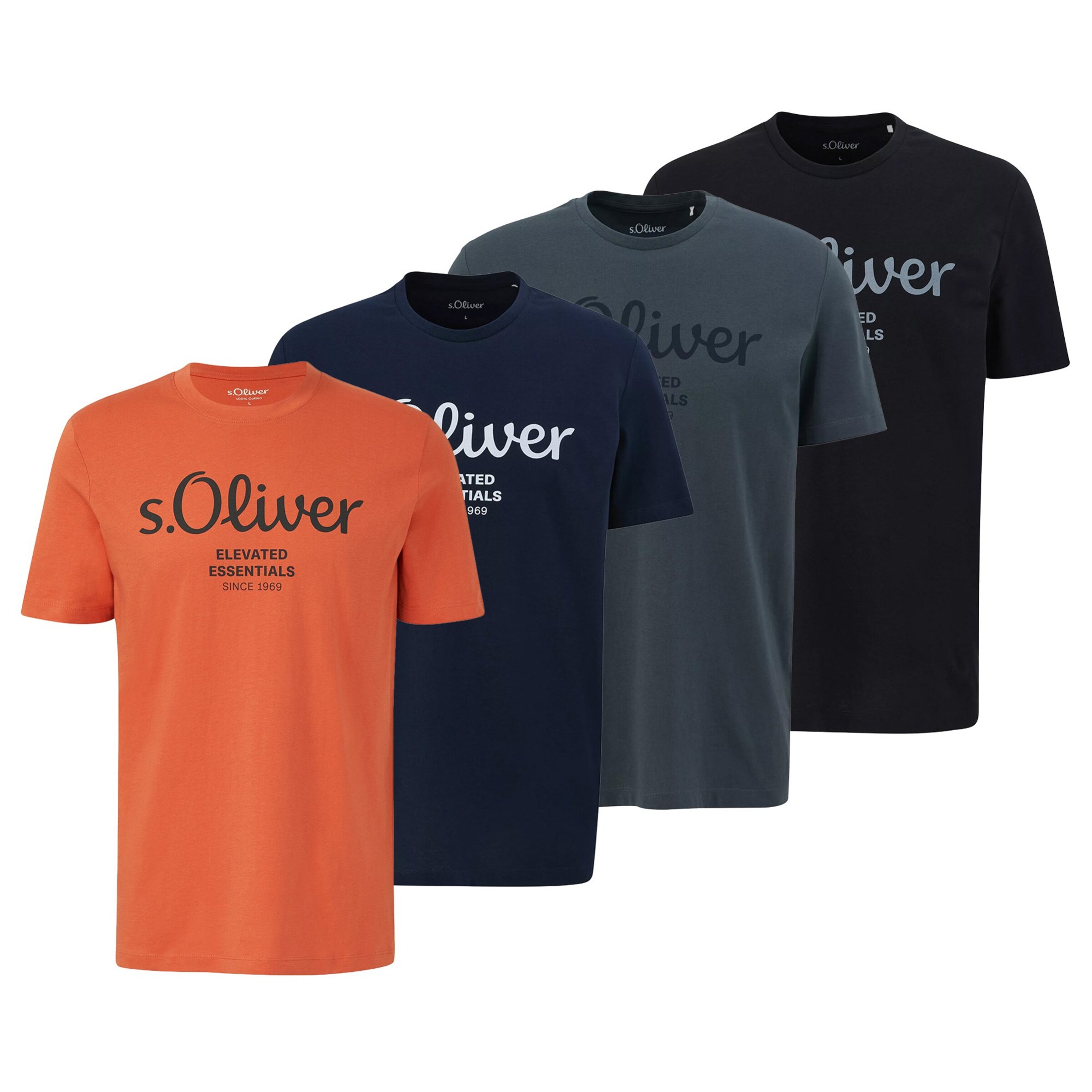s.Oliver Shirt in Blue: front