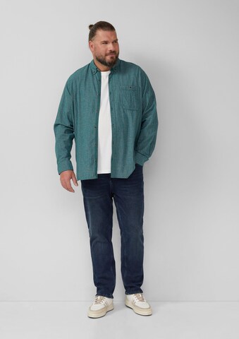 Coupe regular Chemise s.Oliver en vert