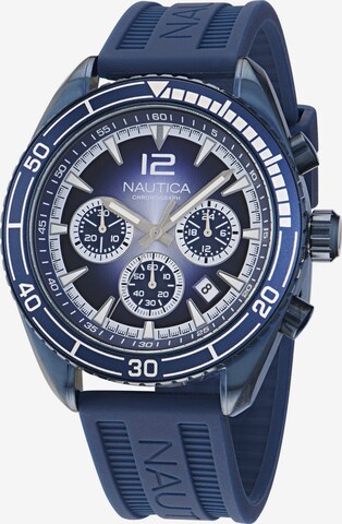 Montre à affichage analogique 'KEY BISCANE' NAUTICA en bleu : devant