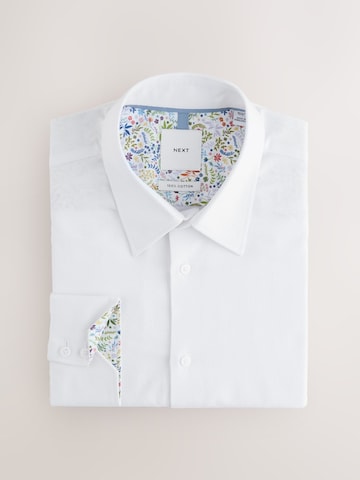 Regular fit Cămașă de la Next pe alb