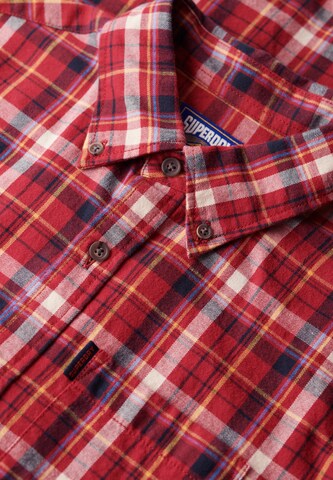 Superdry Regular fit Blouse in Rood
