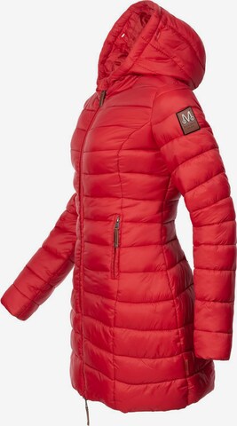 Manteau d’hiver 'Rose' MARIKOO en rouge