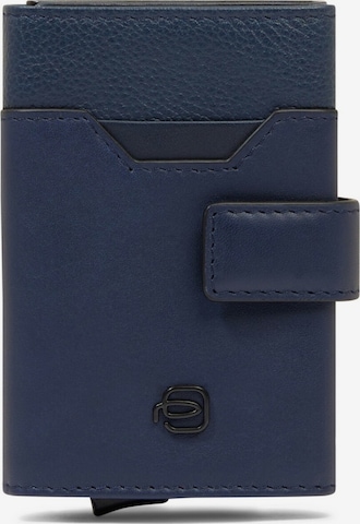 Piquadro Wallet in Blue: front
