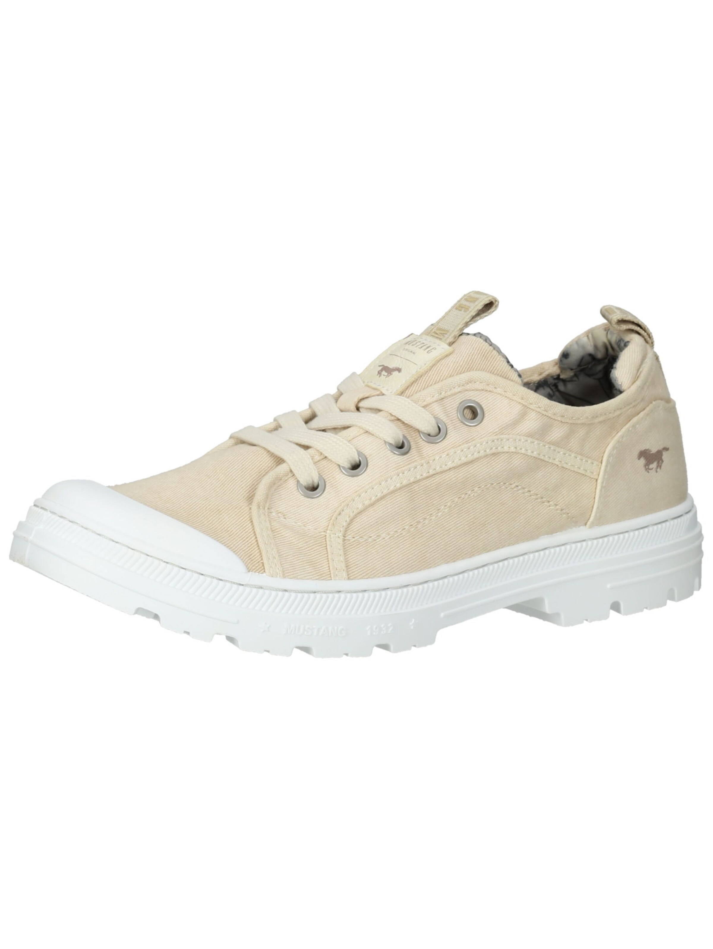 Scarpa stringata di MUSTANG in beige: frontale