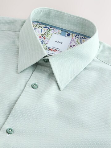 Next Regular Fit Hemd in Grün