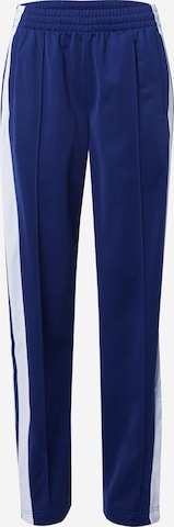 ADIDAS ORIGINALS Wide leg Trousers 'ADIBREAK' in Blue: front