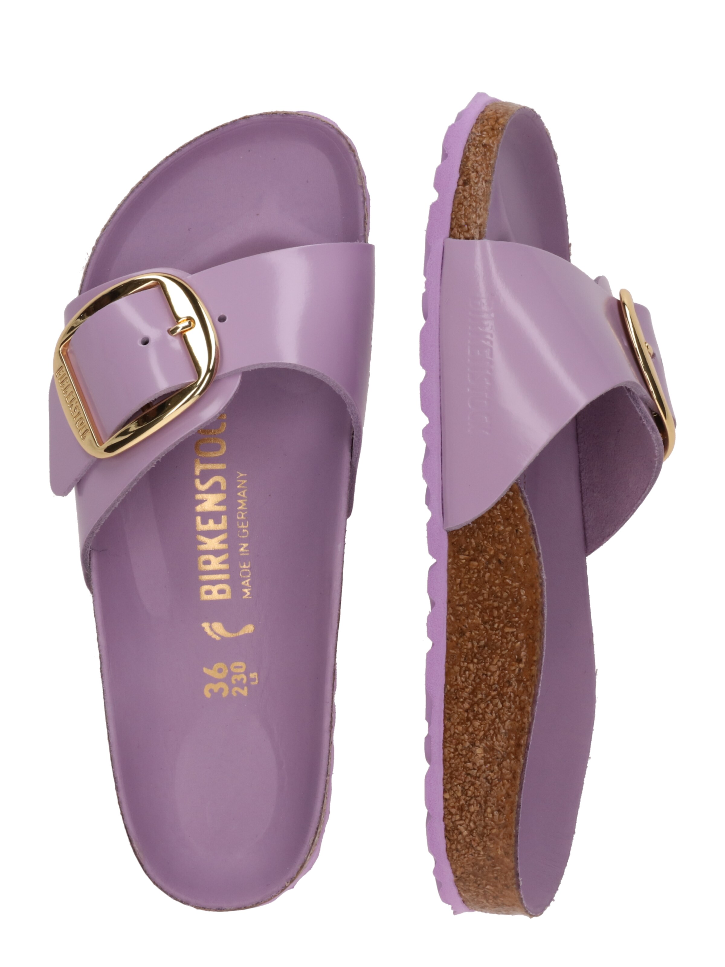 BIRKENSTOCK Mules 'Madrid' in Purple