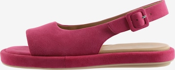 Sandales 'Sue' Högl en rose : devant
