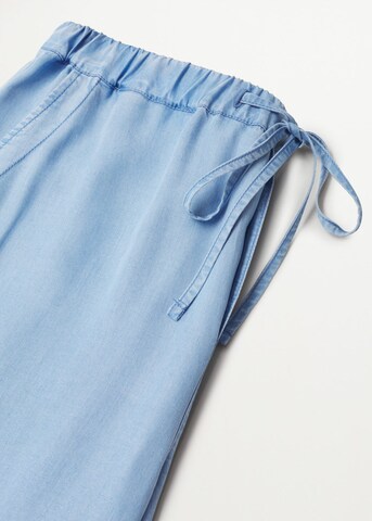 MANGO Tapered Hose 'Nicky' in Blau