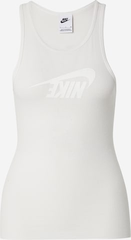 Nike Sportswear Toppi 'DANCE' värissä valkoinen: etupuoli