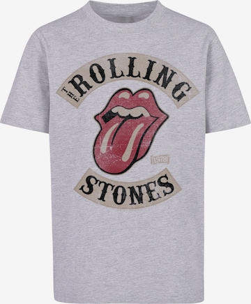 F4NT4STIC Shirt 'The Rolling Stones' in Grijs: voorkant