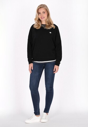 Sweat-shirt Schmuddelwedda en noir