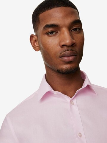 Marks & Spencer Slim Fit Hemd in Pink