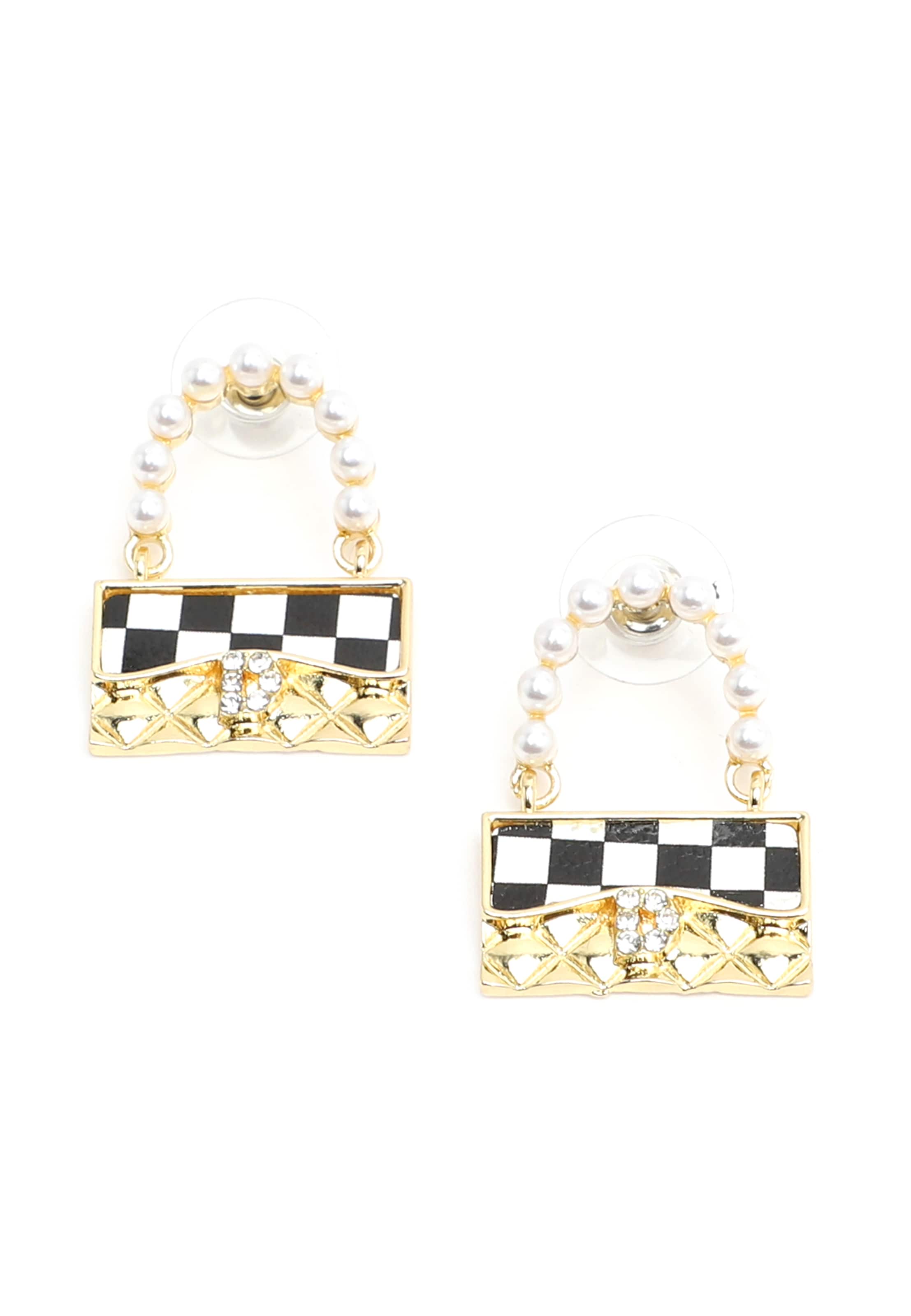 SOHI Серьги 'Afrikah' в Золотой: спереди