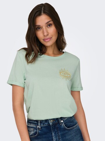 T-shirt 'LEAH' ONLY en vert