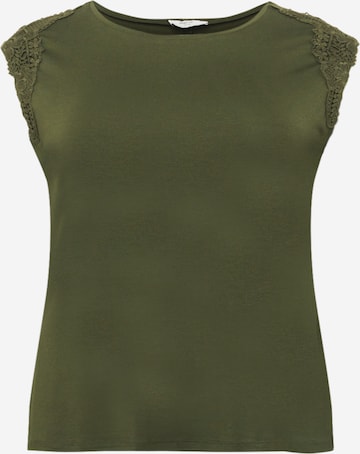 ABOUT YOU Curvy - Camiseta 'Zola' en verde: frente