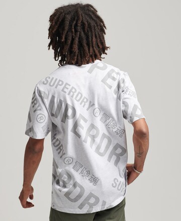 pelēks Superdry T-Krekls