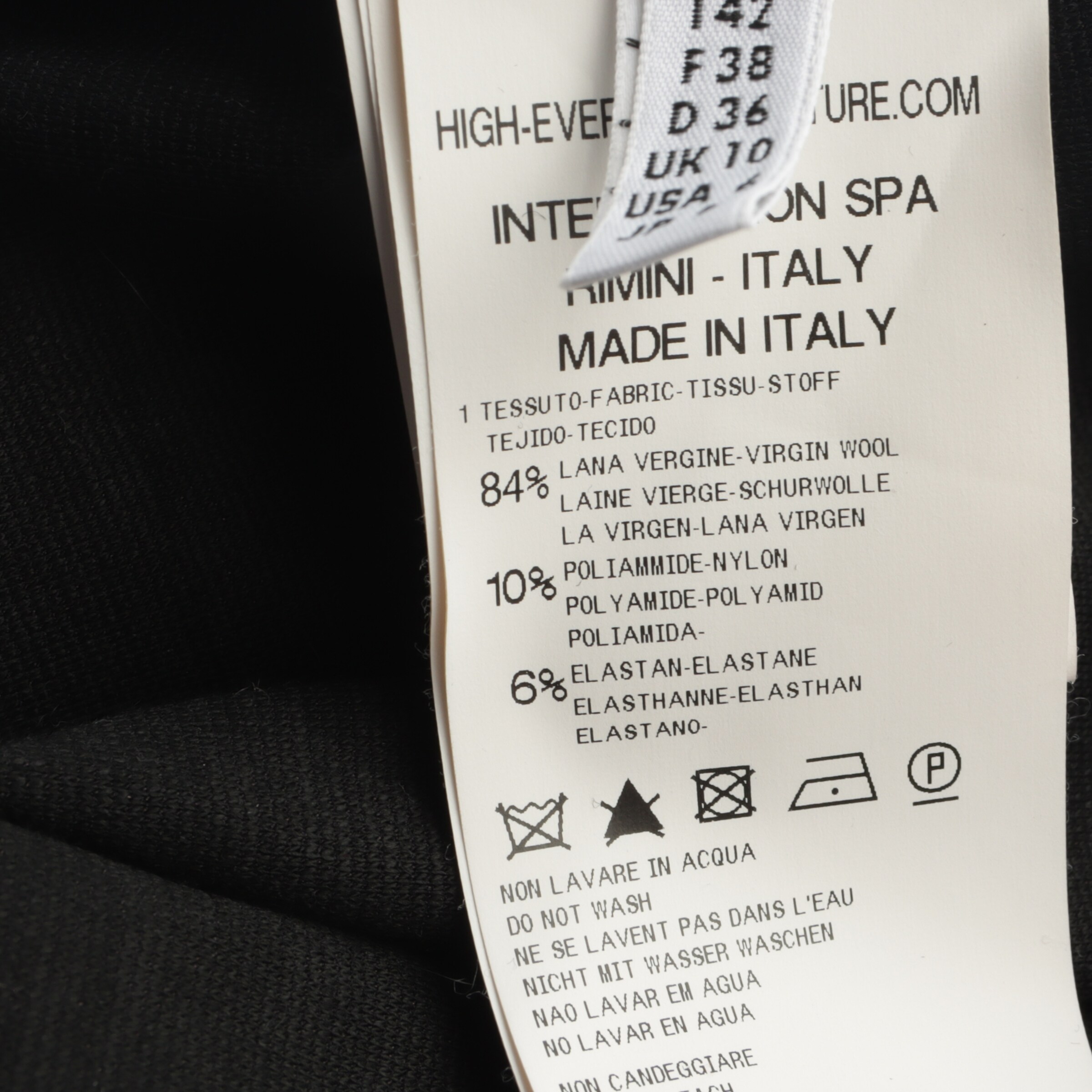 High Use Dress in S in Black