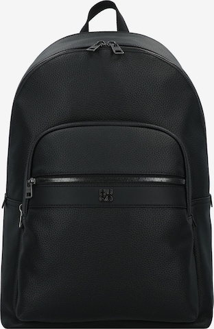 HUGO Backpack 'Quantic' in Black: front