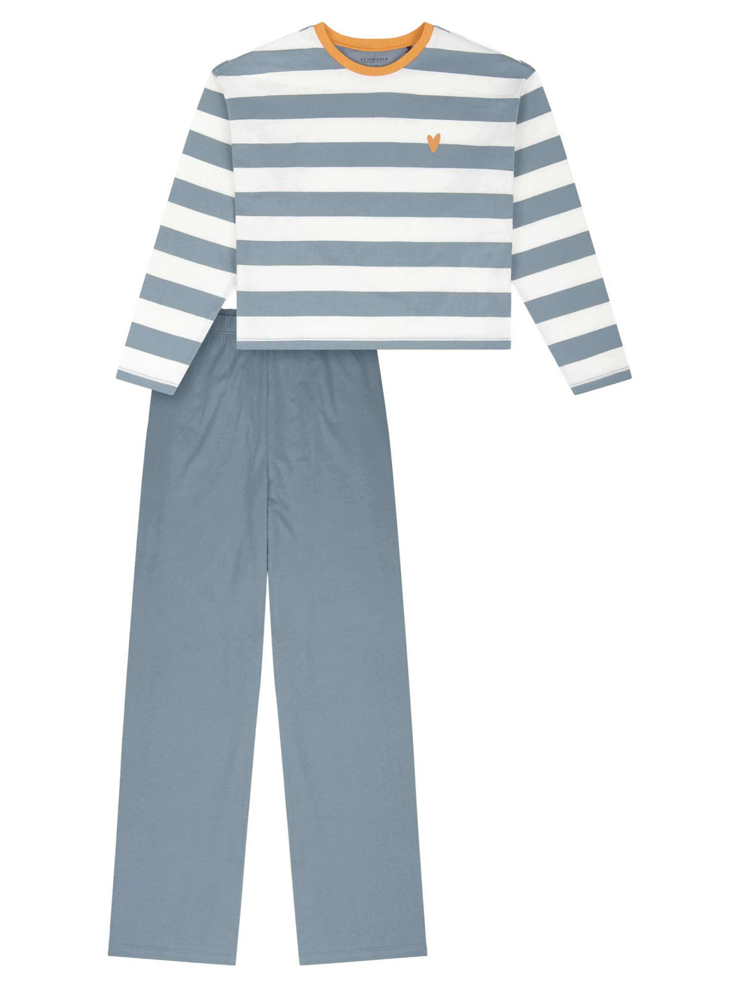 Pyjama SCHIESSER en bleu : devant