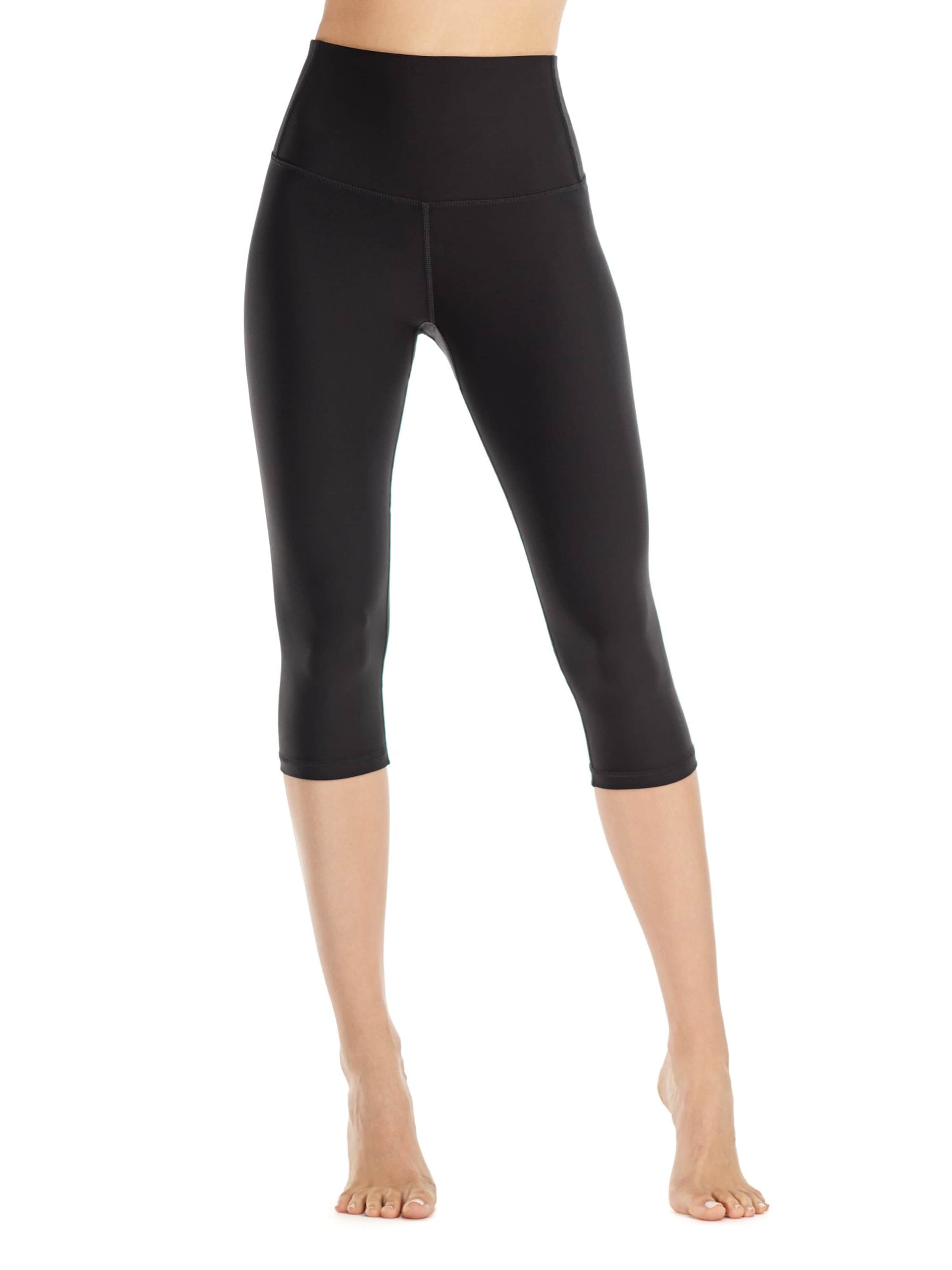 melns Winshape Šaurs Sporta bikses 'HWL217C': no priekšpuses