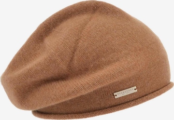 Seeberger Mütze in Braun: Vorderseite