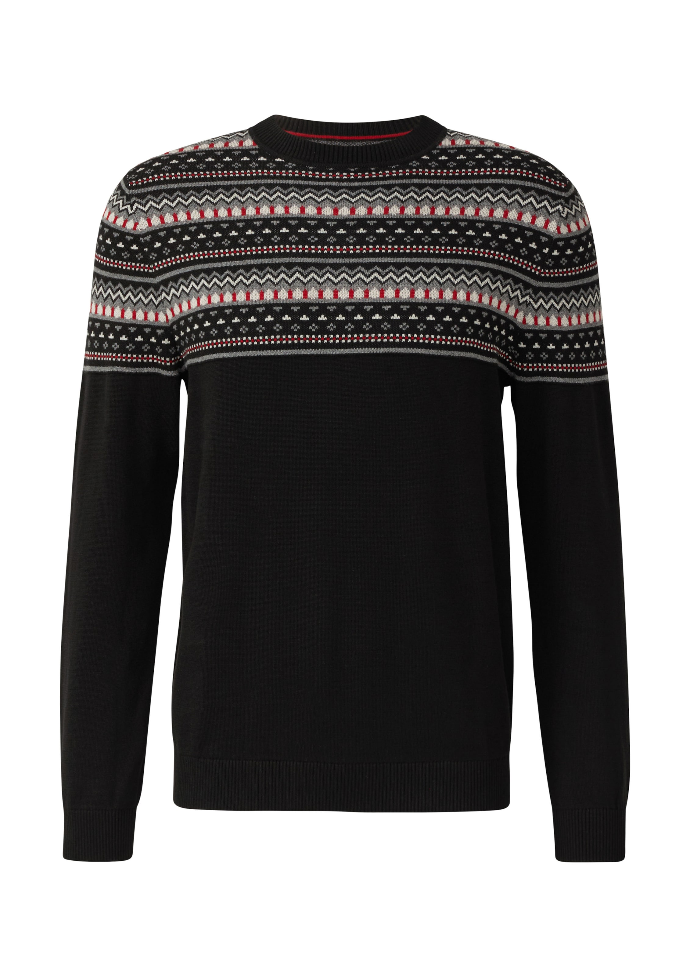 Pull-over s.Oliver en noir : devant