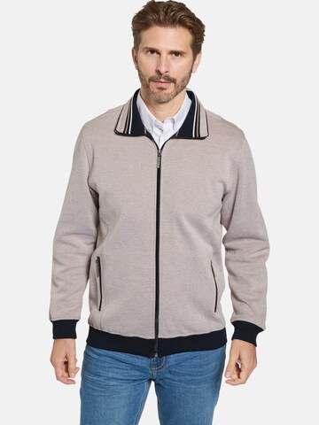 BABISTA Sweat jacket 'Noviella' in Beige: front