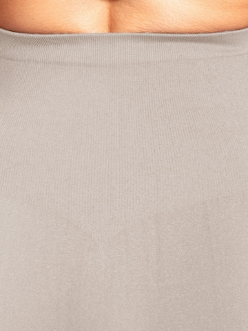 Coupe slim Leggings 'Lorraine' Smilodox en gris