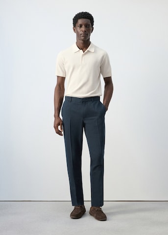 MANGO MAN Slimfit Hose  'Soren' in Blau