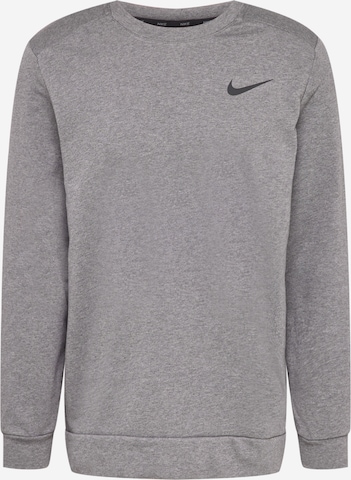 NIKE Sports sweatshirt in Grey: front