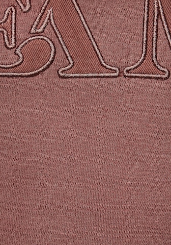 BUFFALO Sweatshirt in Braun