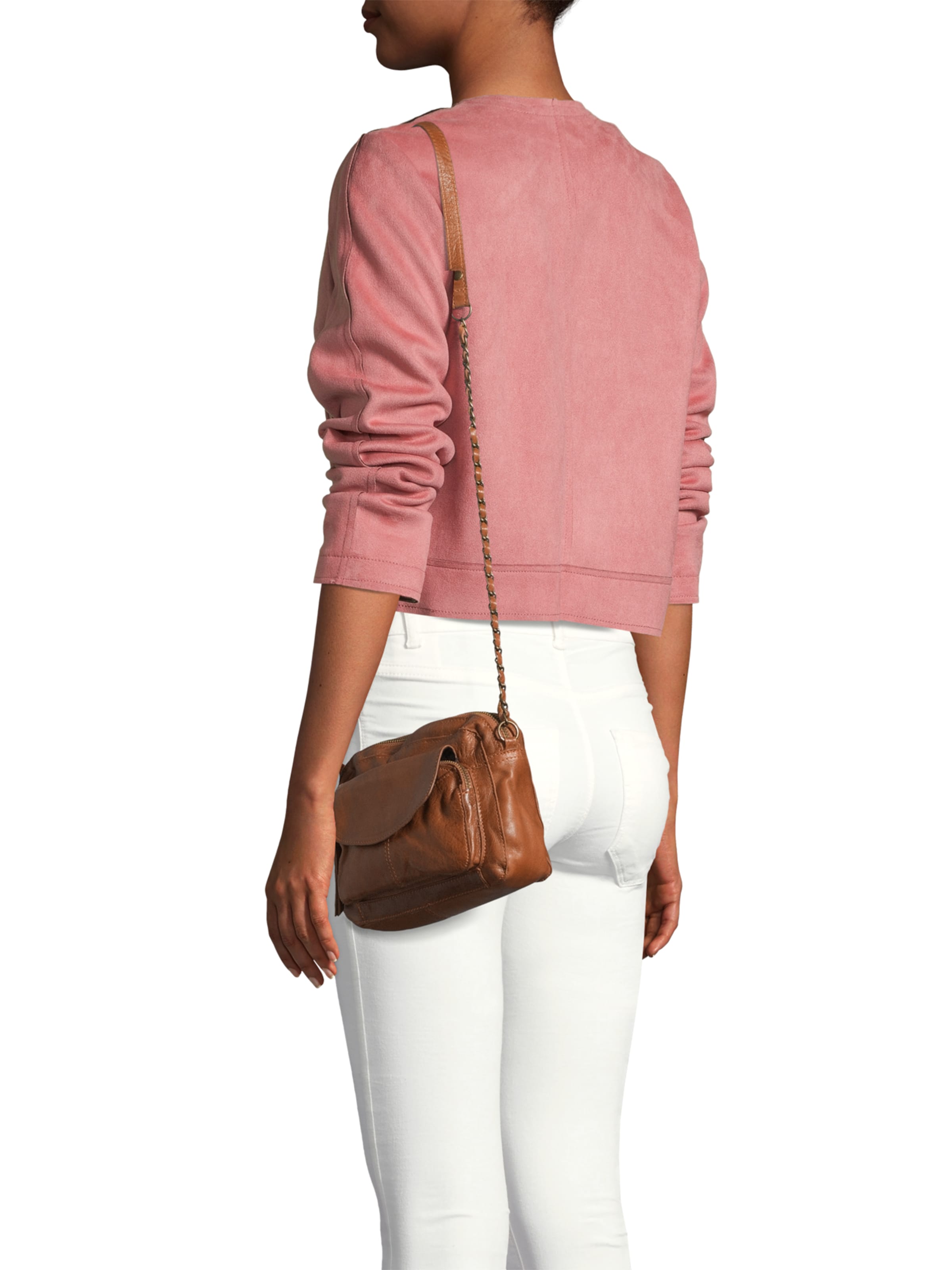 PIECES Axelremsväska 'Naina' i brun