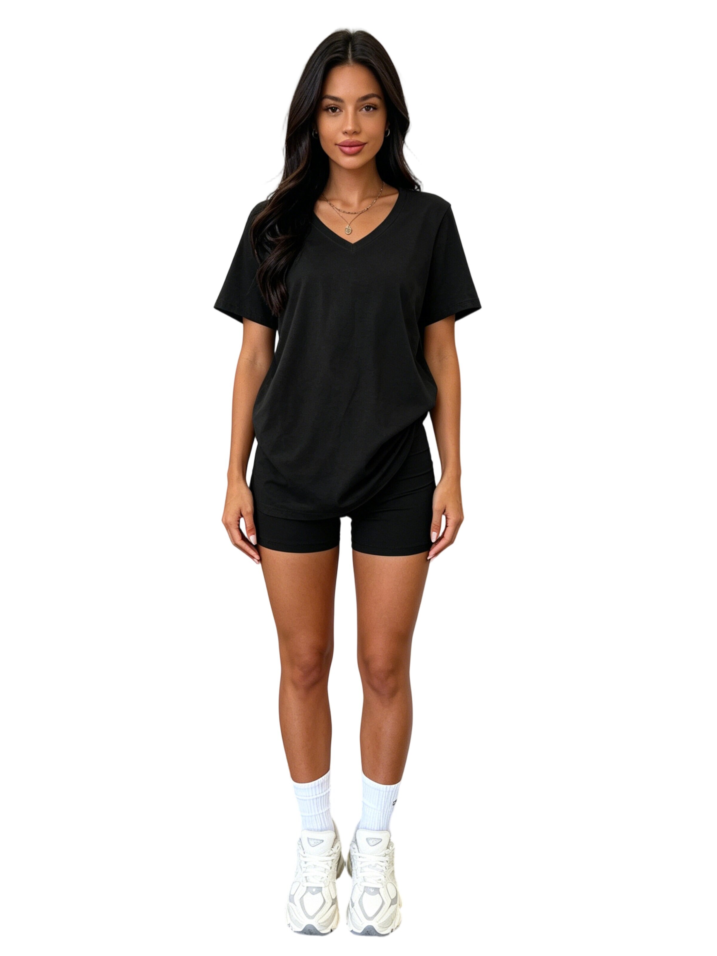 Yesfashion Hausanzug‌‌‌‌‌ in Schwarz