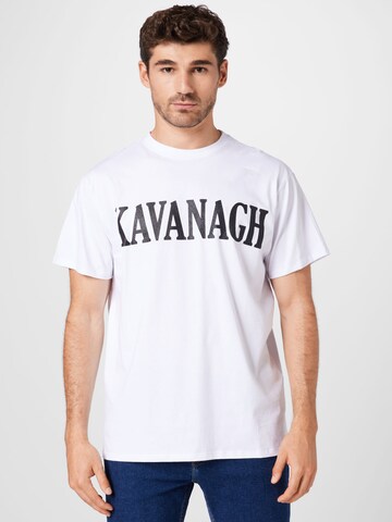 T-Shirt Gianni Kavanagh en blanc : devant